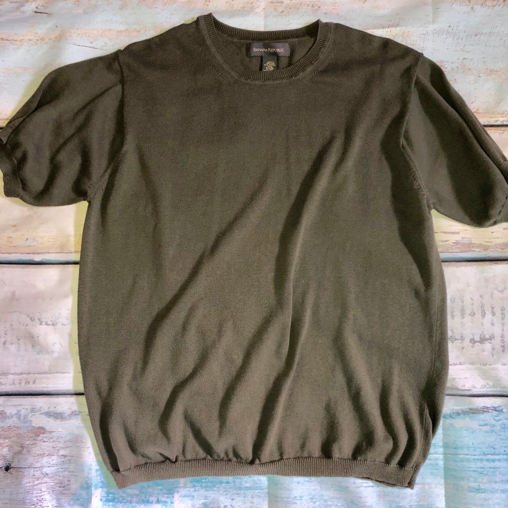 Banana Republic short sleeve sweater